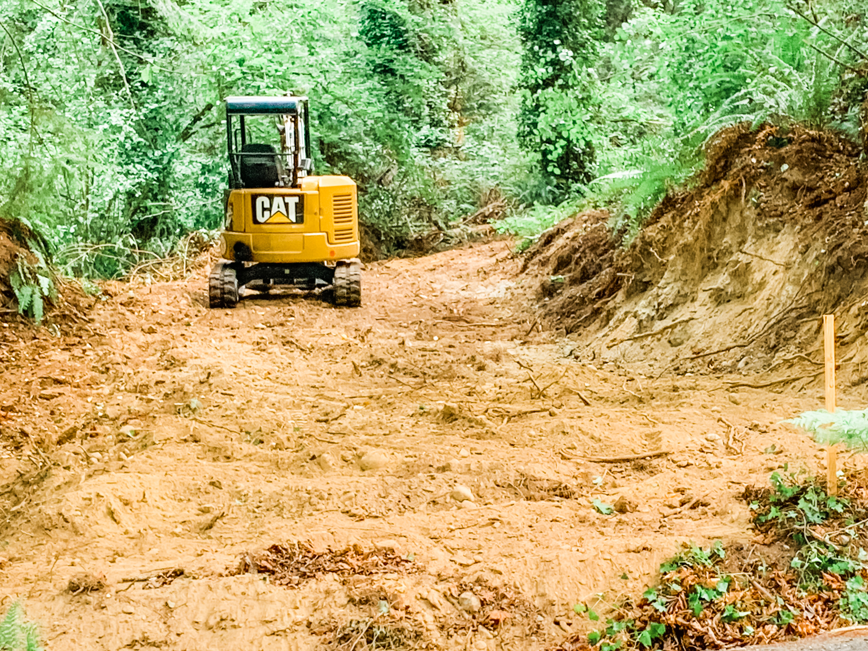 East Bay Build - new driveway entrance